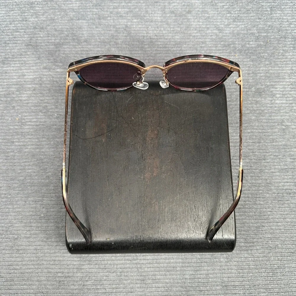 Elle Round Sunglasses Multi-Color Tortoise Rose Gold WEL01SG01 53-21-138 Y2k
